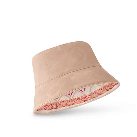 LV Tiles Reversible Bucket Hat S00 .